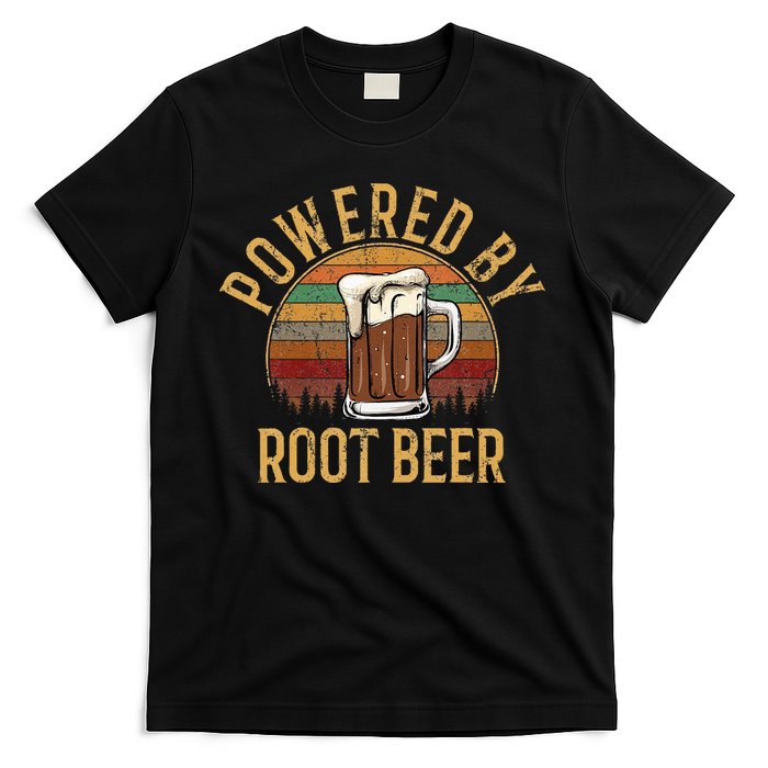 Powered by root beer retro root beer T-Shirt