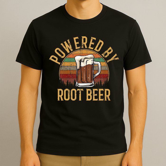 Powered by root beer retro root beer T-Shirt