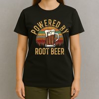 Powered by root beer retro root beer T-Shirt