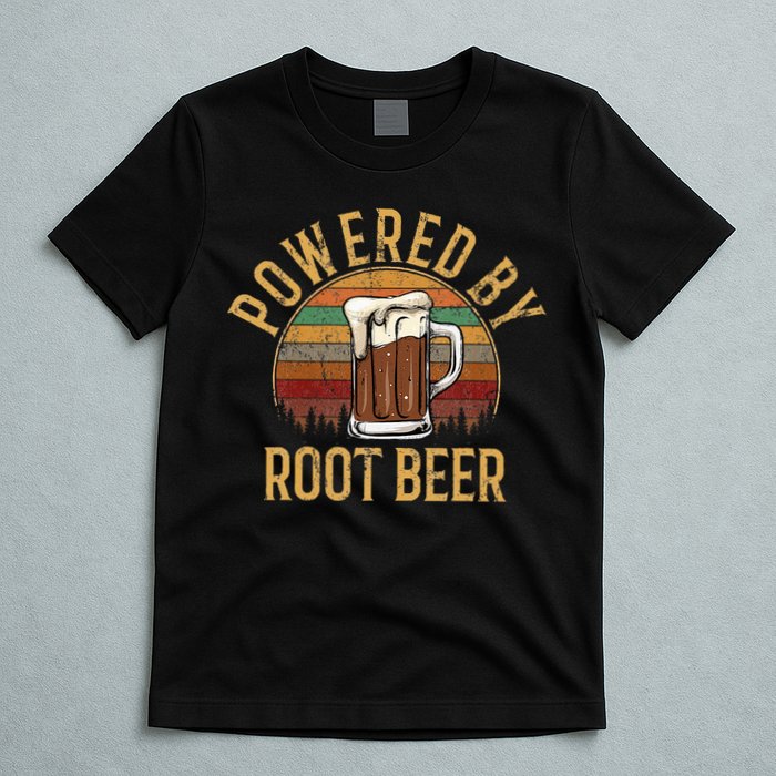 Powered by root beer retro root beer T-Shirt