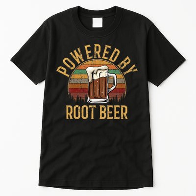Powered by root beer retro root beer Tall T-Shirt