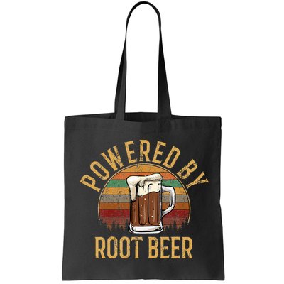 Powered by root beer retro root beer Bag