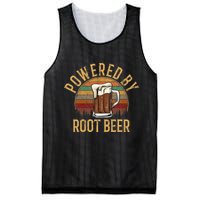 Powered by root beer retro root beer Mesh Reversible Basketball Jersey Tank
