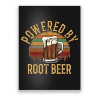 Powered by root beer retro root beer Poster