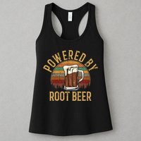 Powered by root beer retro root beer Womens Tank Top