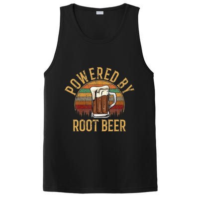 Powered by root beer retro root beer PosiCharge Competitor Tank