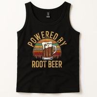 Powered by root beer retro root beer Tank Top