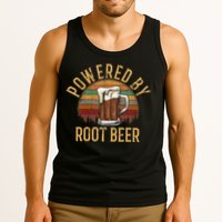 Powered by root beer retro root beer Tank Top