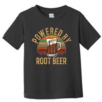 Powered by root beer retro root beer Toddler T-Shirt
