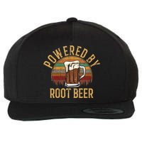 Powered by root beer retro root beer Wool Snapback Cap