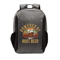 Powered by root beer retro root beer Vector Backpack