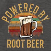 Powered by root beer retro root beer Vector Backpack