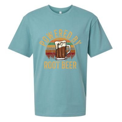 Powered by root beer retro root beer Sueded Cloud Jersey T-Shirt