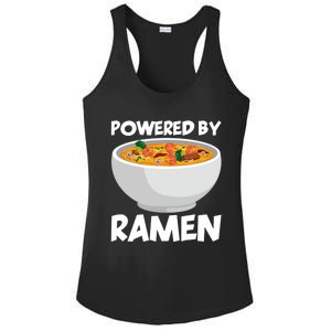 Powered By Ramen Gift Ladies PosiCharge Competitor Racerback Tank