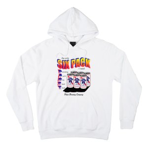 Pabst Blue Ribbon Beer The Only Six Pack I Need Hoodie