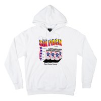 Pabst Blue Ribbon Beer The Only Six Pack I Need Hoodie