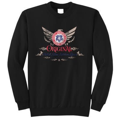 Pabst Blue Ribbon Beer Original Logo Eagle With Wings Sweatshirt