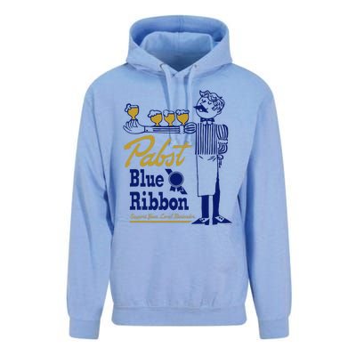 Pabst Blue Ribbon Beer Support Your Local Bartender Unisex Surf Hoodie