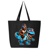Patriotic Bigfoot Riding T Rex 25L Jumbo Tote