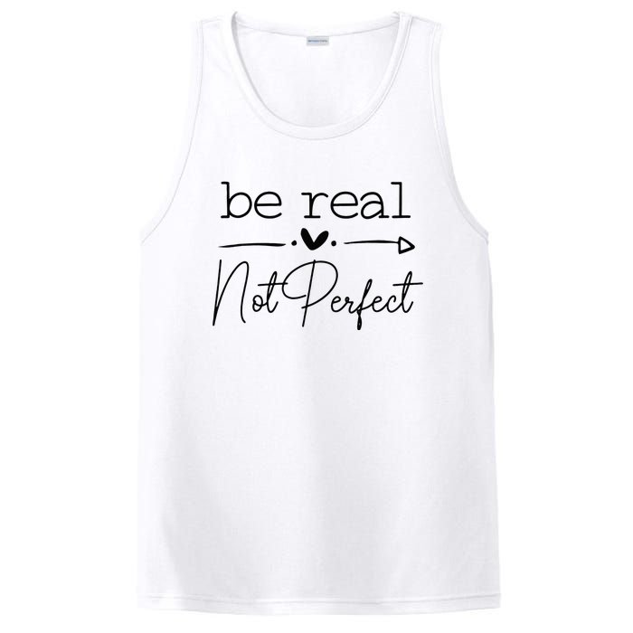 Positive Be Real Not Perfect Self Love PosiCharge Competitor Tank