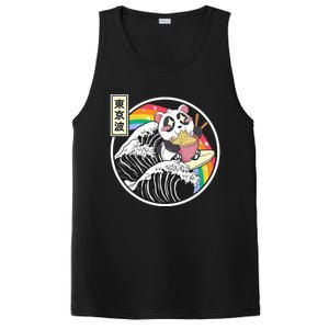 Panda Bear Ra Noodles Japanese Wave Anime Rainbow Kawaii Great Gift PosiCharge Competitor Tank