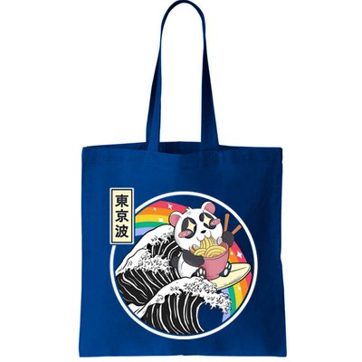Panda Bear Ra Noodles Japanese Wave Anime Rainbow Kawaii Great Gift Bag
