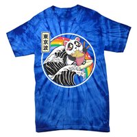 Panda Bear Ra Noodles Japanese Wave Anime Rainbow Kawaii Great Gift Tie-Dye T-Shirt