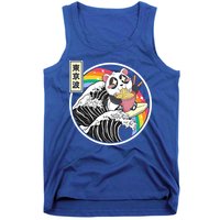 Panda Bear Ra Noodles Japanese Wave Anime Rainbow Kawaii Great Gift Tank Top