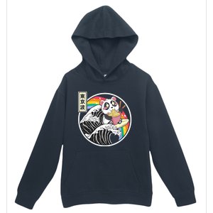 Panda Bear Ra Noodles Japanese Wave Anime Rainbow Kawaii Great Gift Urban Pullover Hoodie