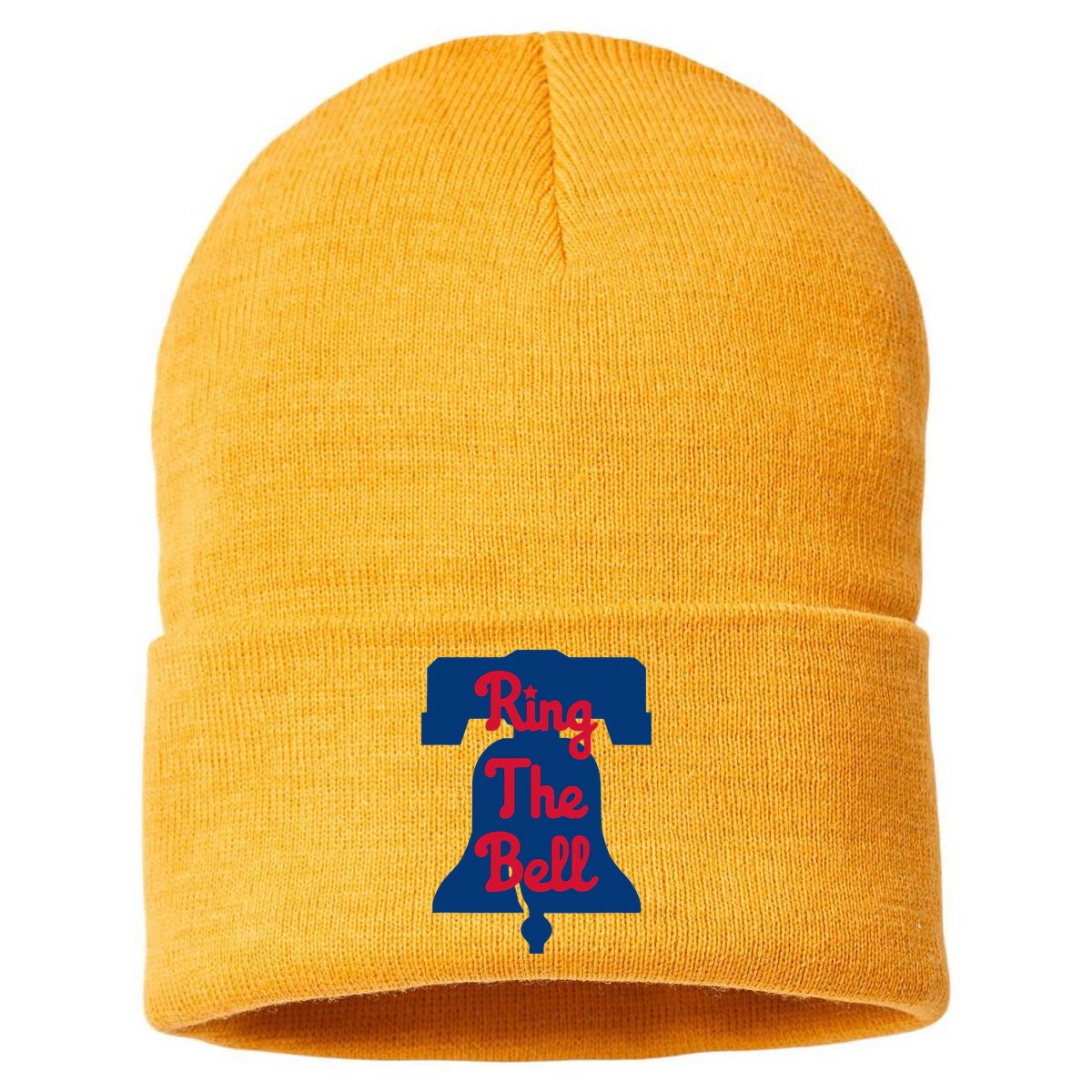 Philadelphia Baseball Ring The Bell Vintage Baseball Sustainable Knit Beanie