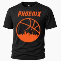 Phoenix Basketball Retro City Arizona State Bball Cooling Performance Crew T-Shirt
