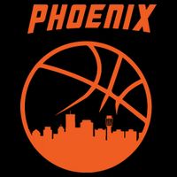Phoenix Basketball Retro City Arizona State Bball Cooling Performance Crew T-Shirt