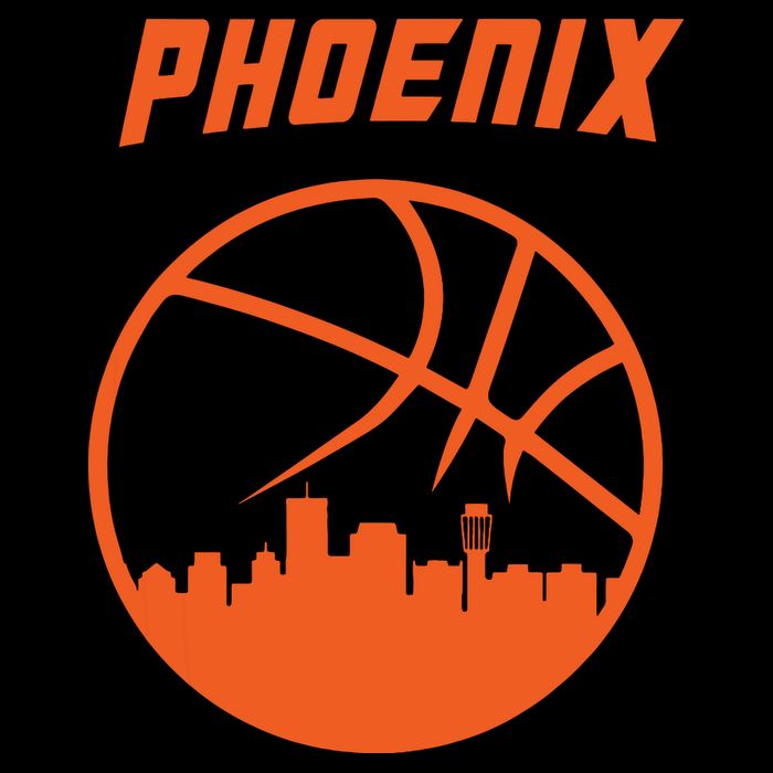 Phoenix Basketball Retro City Arizona State Bball Cooling Performance Crew T-Shirt