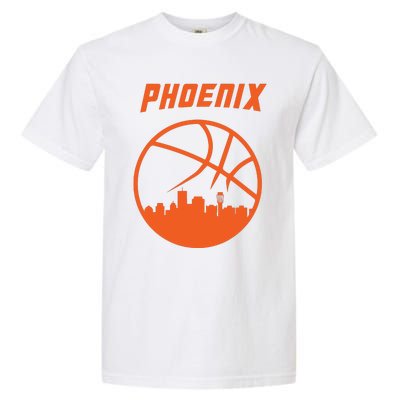 Phoenix Basketball Retro City Arizona State Bball Garment-Dyed Heavyweight T-Shirt