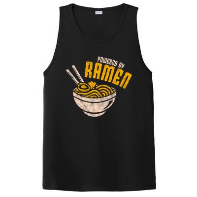 Powered By Ra Japanese Love Anime Noodles PosiCharge Competitor Tank