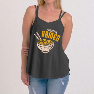 Powered By Ra Japanese Love Anime Noodles Women's Strappy Tank