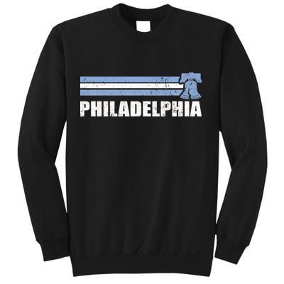 Philadelphia Baseball Retro Vintage Stripes Sweatshirt