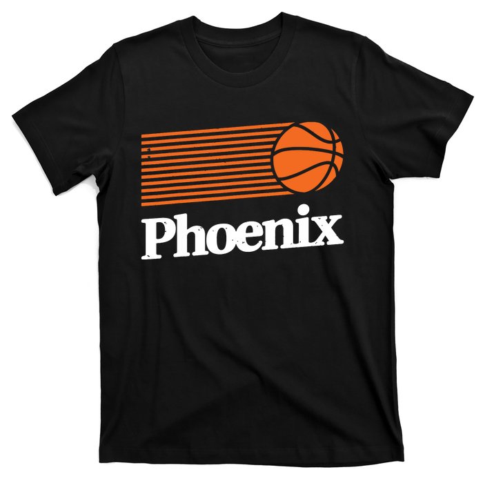 Phoenix Basketball Retro City Arizona State Bball T-Shirt