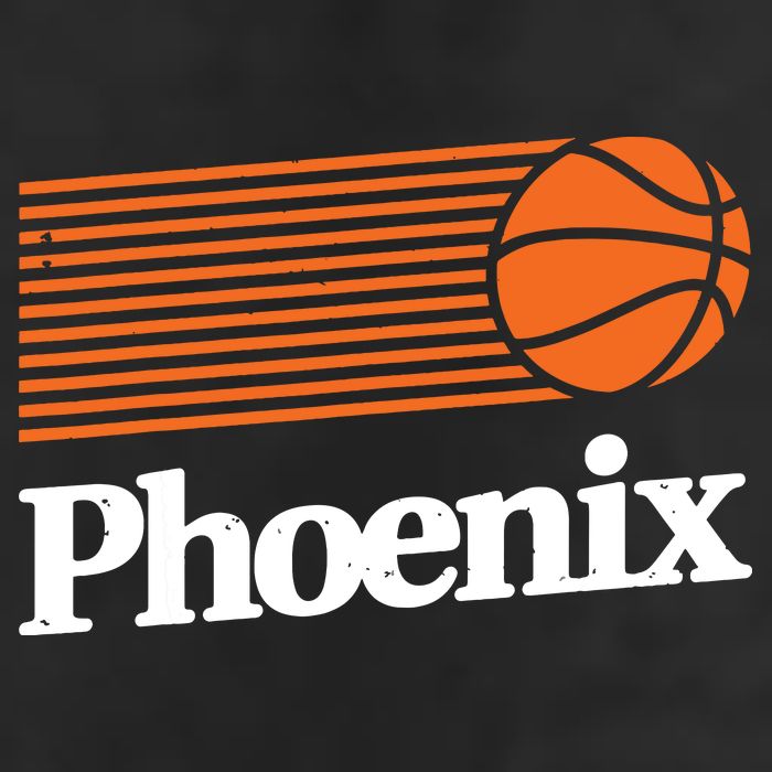 Phoenix Basketball Retro City Arizona State Bball Adult Drive Performance Visor