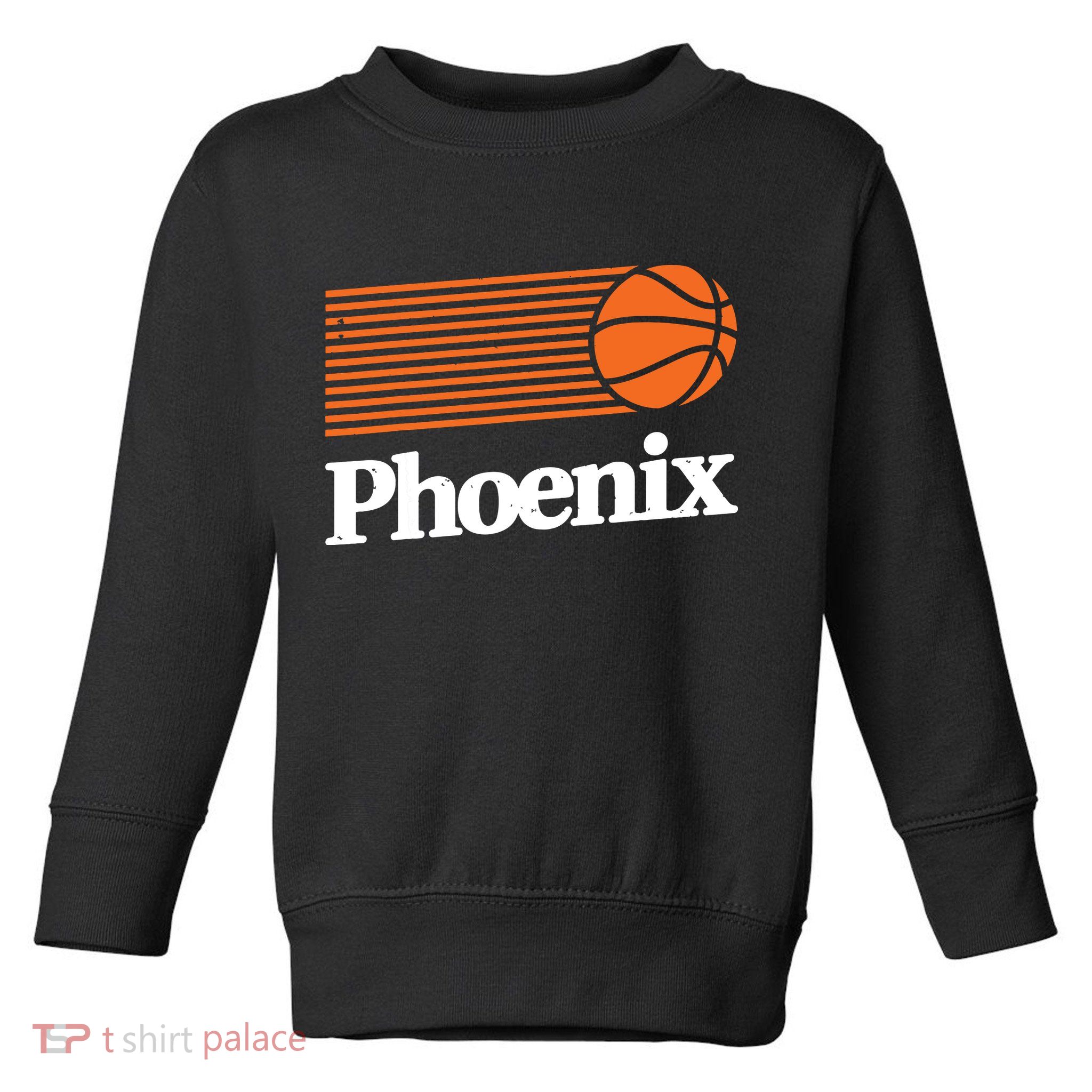 Phoenix Basketball Retro City Arizona State Bball Toddler Sweatshirt