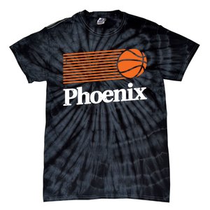 Phoenix Basketball Retro City Arizona State Bball Tie-Dye T-Shirt