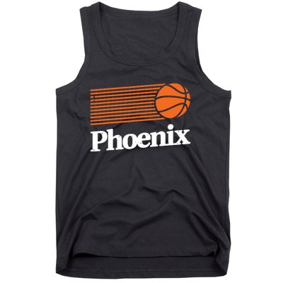 Phoenix Basketball Retro City Arizona State Bball Tank Top