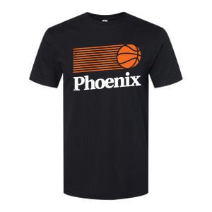 Phoenix Basketball Retro City Arizona State Bball Softstyle CVC T-Shirt