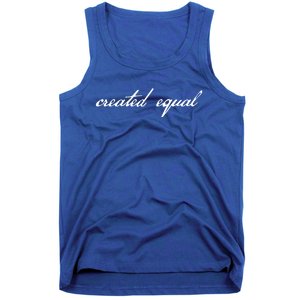 Pro Basic Rights Created Equal Gift Tank Top