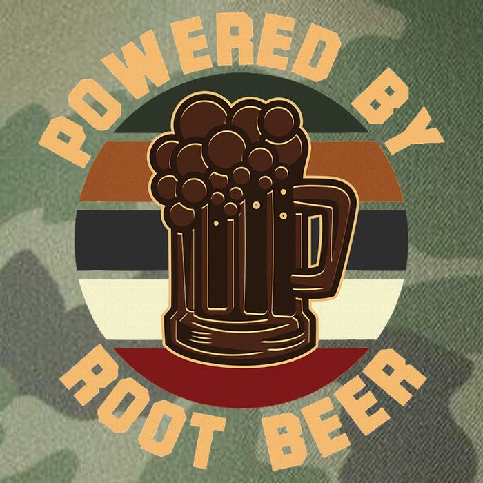 Powered By Root Beer Legacy Tie Dye Trucker Hat