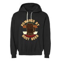 Powered By Root Beer Garment-Dyed Fleece Hoodie