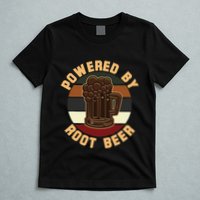 Powered By Root Beer T-Shirt
