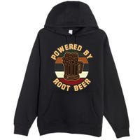 Powered By Root Beer Premium Pullover Hoodie