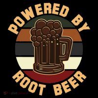 Powered By Root Beer Bag