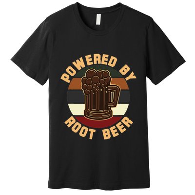 Powered By Root Beer Premium T-Shirt